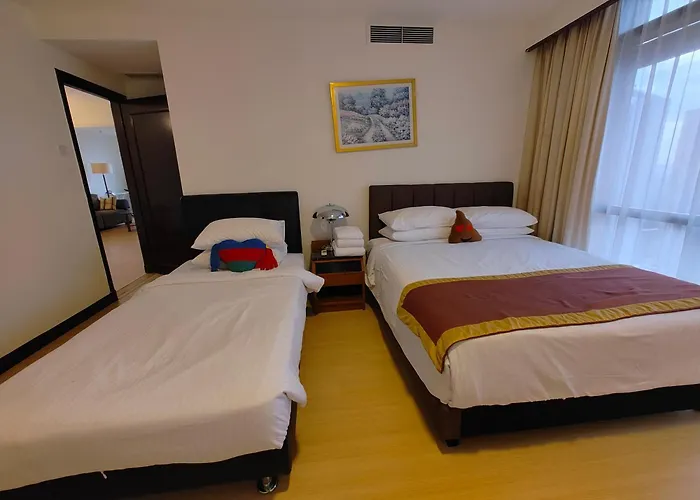 Penthouse Duplex With Klcc Views At Berjaya Times Square